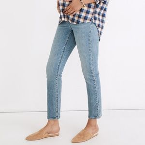 Madewell Maternity Over-the-Belly Perfect Vintage Jeans in Banner Wash 30